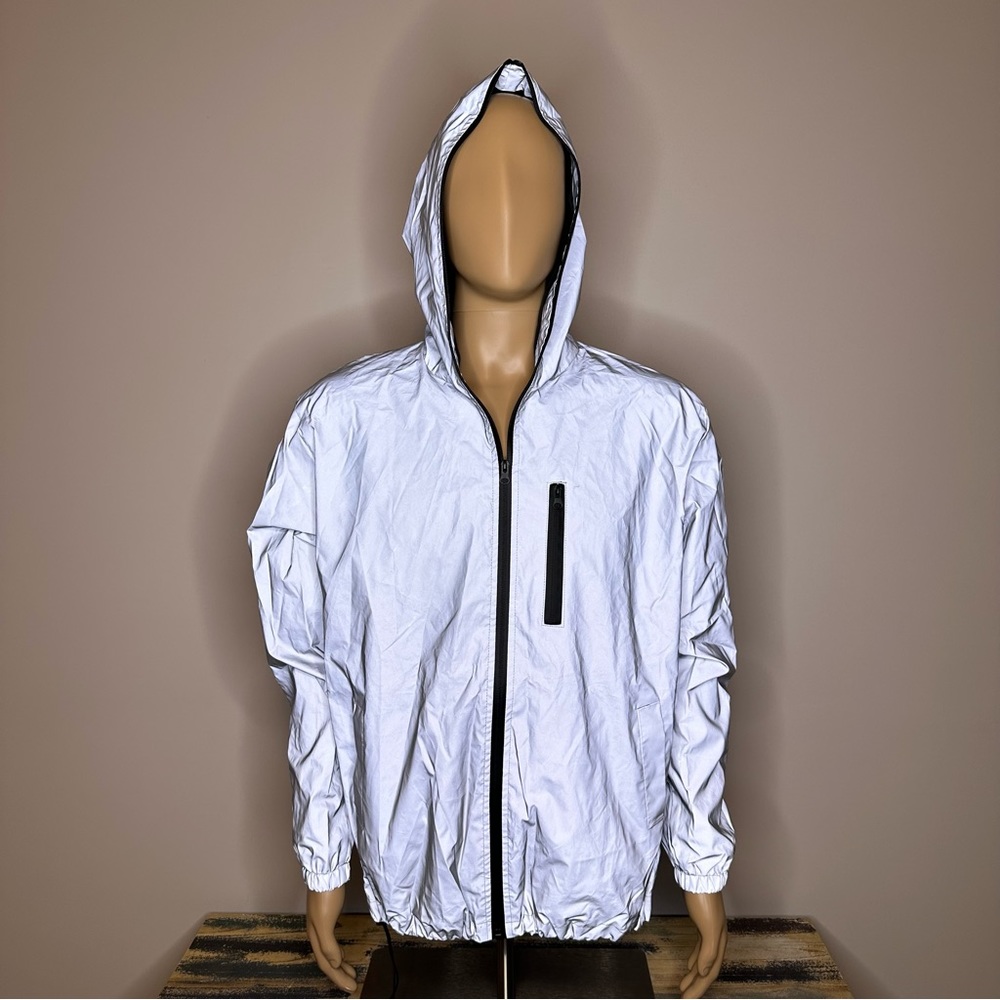 Transparent Zip-Up Jacket